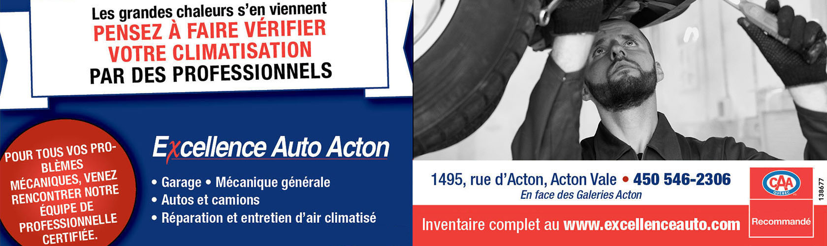 Services Excellence d'Auto Acton Inc.